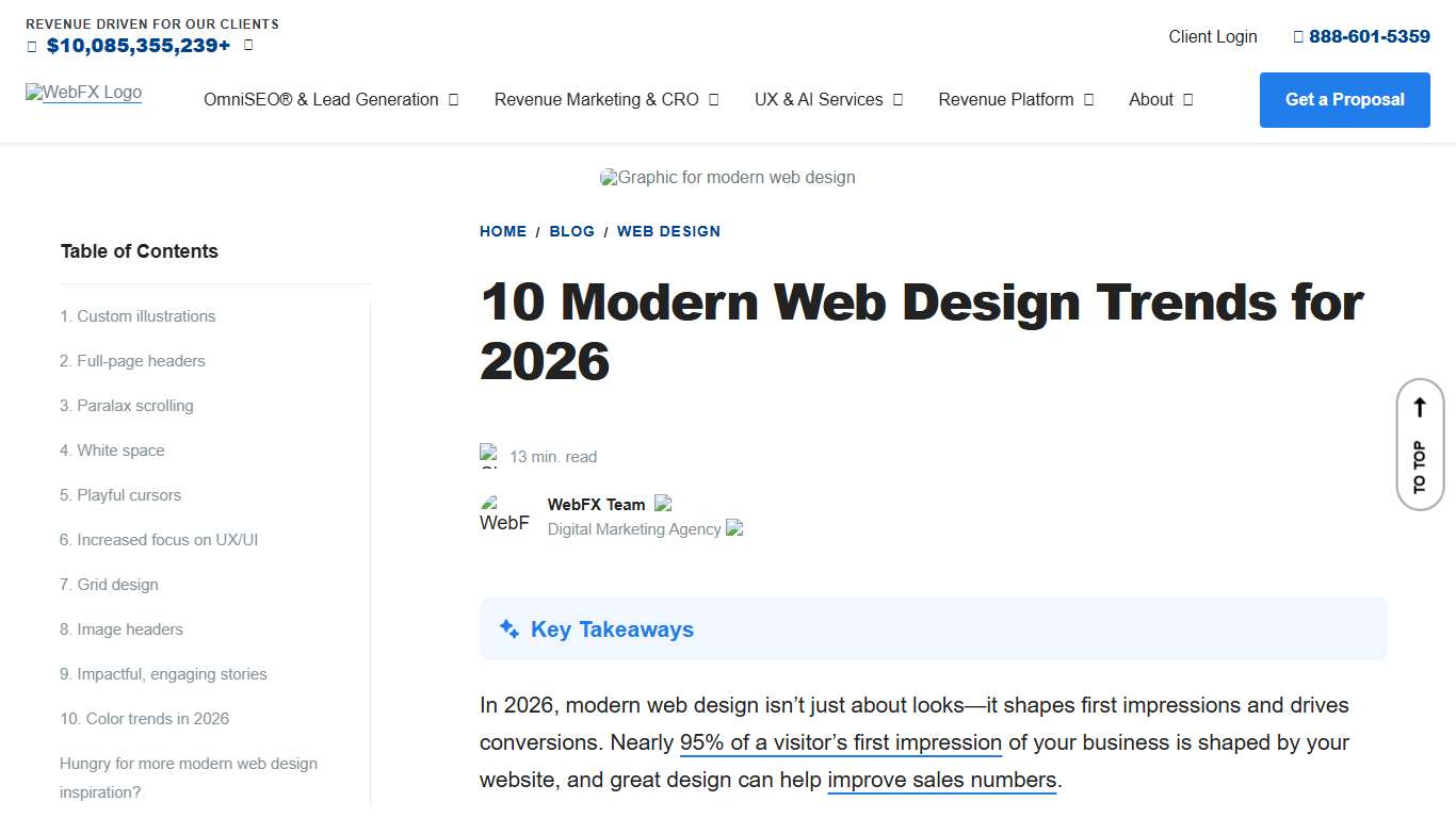 10 Modern Web Design Trends to Inspire Your 2026 Strategy